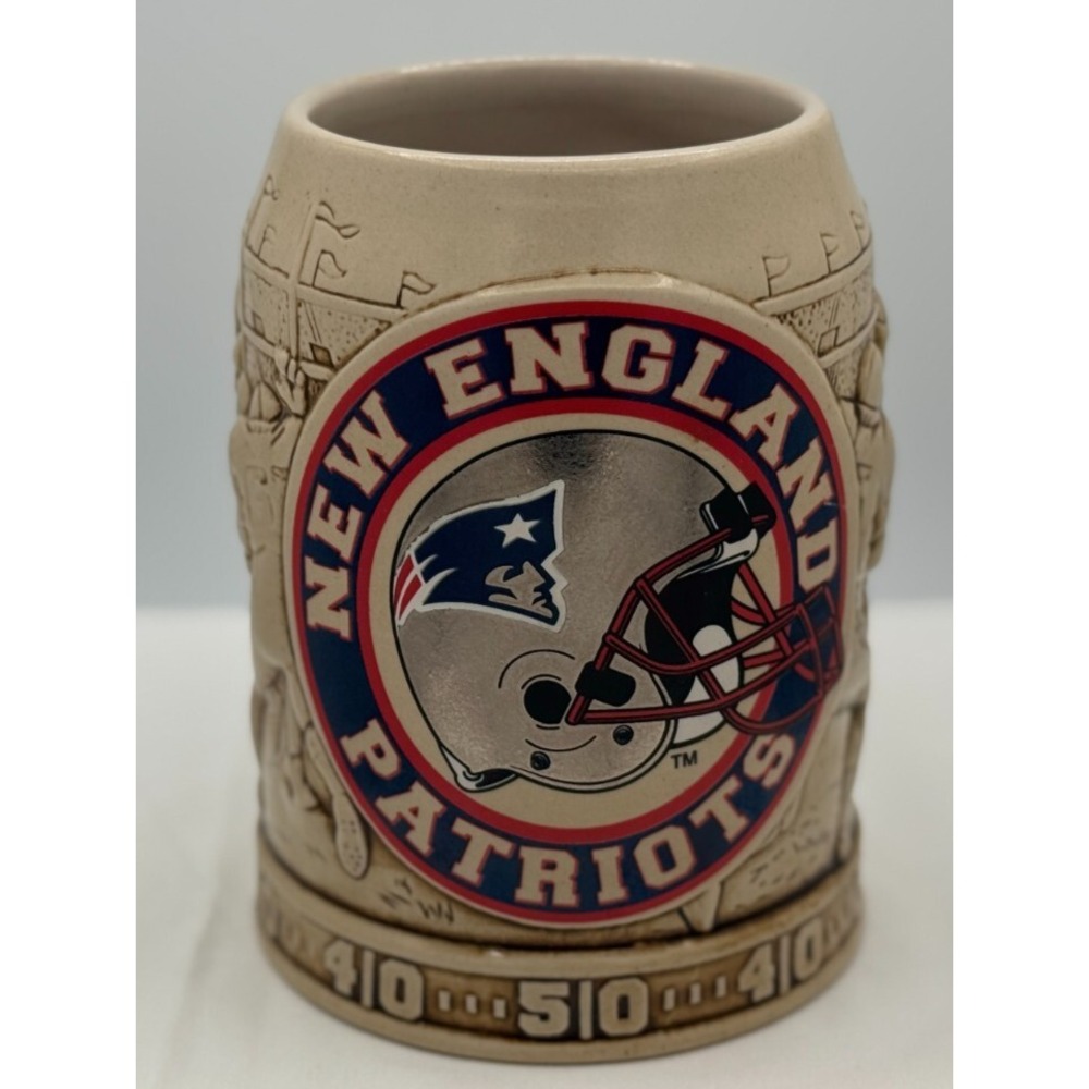 New England Patriots Beer Stein - Made in Brazil - Great Condition!